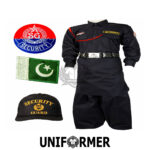 Black Kameez Shalwar Security Guards Combo