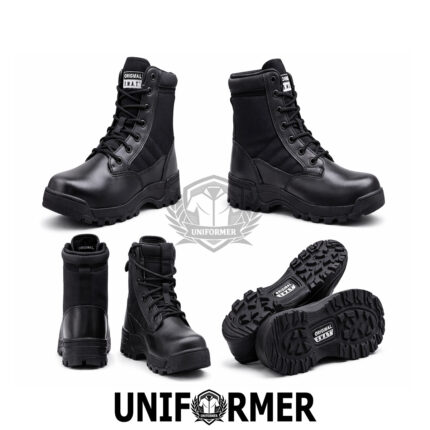 Black DMS Security Guard Shoes