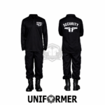 Black Uniform Security Trouser Tee-Shirt